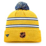men8217s fanatics gold st. louis blues cuffed knit hat with pom – Toronto Maple Leafs Jerseys and Headwear Collection