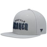 men8217s fanatics gray seattle kraken wordmark logo snapback hat – Toronto Maple Leafs Jerseys and Headwear Collection