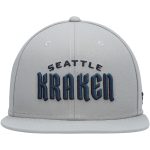 men8217s fanatics gray seattle kraken wordmark logo snapback hat – Toronto Maple Leafs Jerseys and Headwear Collection