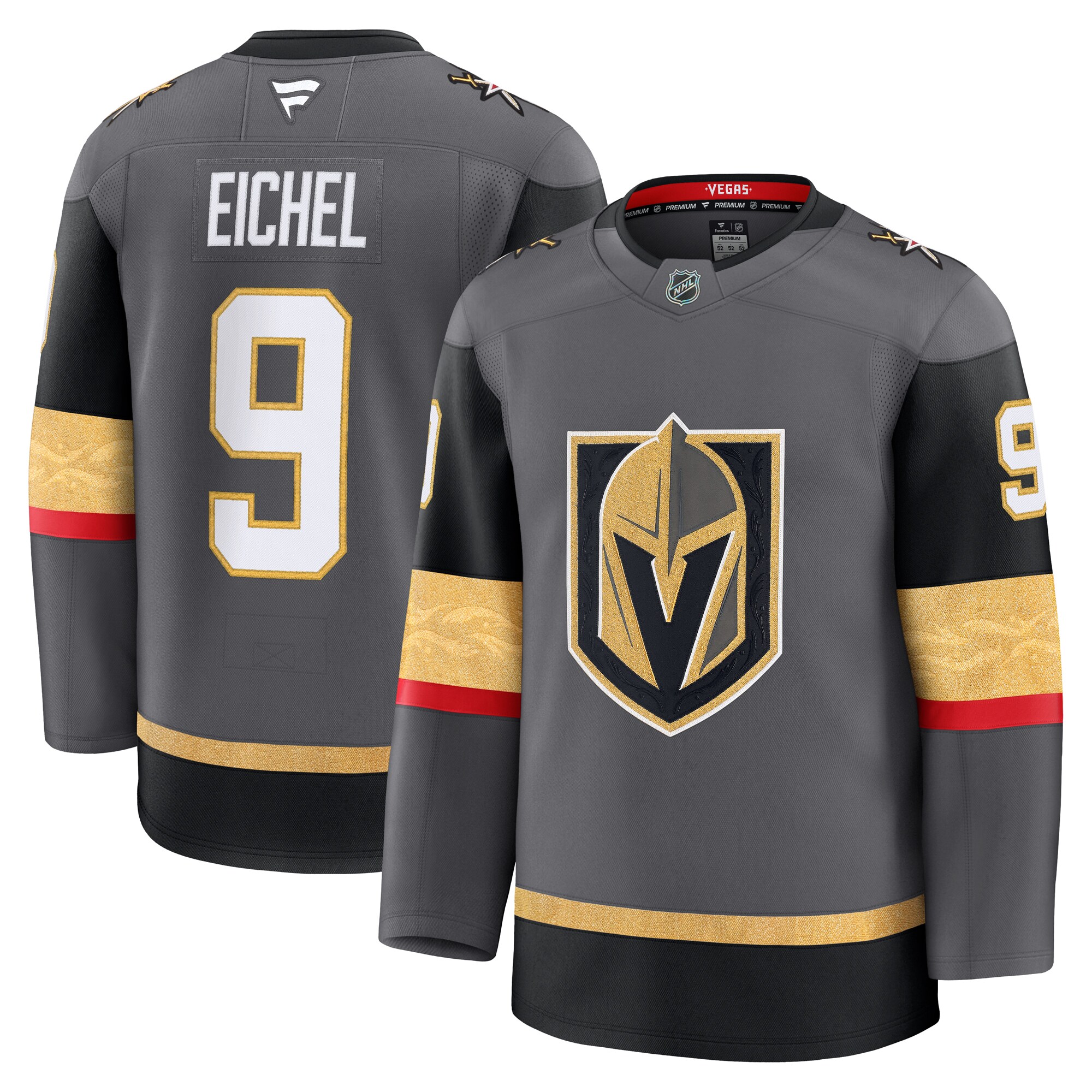 men8217s fanatics jack eichel gray vegas golden knights alternate premium jersey – Toronto Maple Leafs Jerseys and Headwear Collection