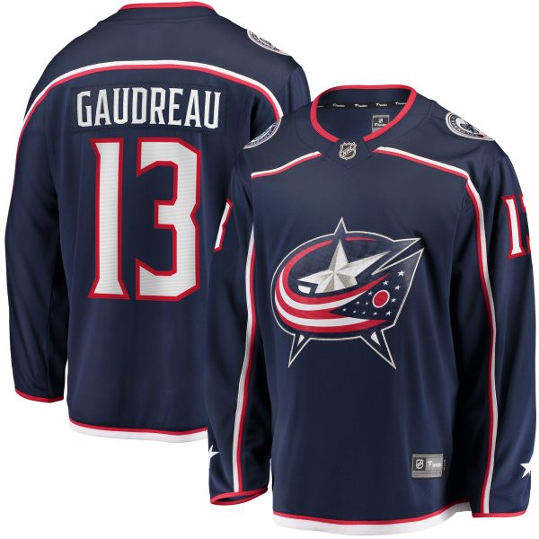 men8217s fanatics johnny gaudreau navy columbus blue jackets breakaway player jersey – Toronto Maple Leafs Jerseys and Headwear Collection