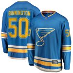 men8217s fanatics jordan binnington blue st. louis blues 201819 alternate premier breakaway player jersey – Toronto Maple Leafs Jerseys and Headwear Collection