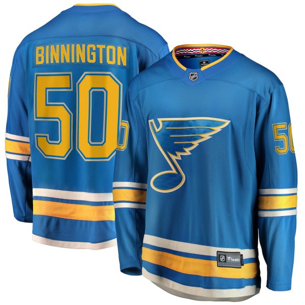 men8217s fanatics jordan binnington blue st. louis blues 201819 alternate premier breakaway player jersey – Toronto Maple Leafs Jerseys and Headwear Collection