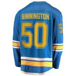 men8217s fanatics jordan binnington blue st. louis blues 201819 alternate premier breakaway player jersey – Toronto Maple Leafs Jerseys and Headwear Collection