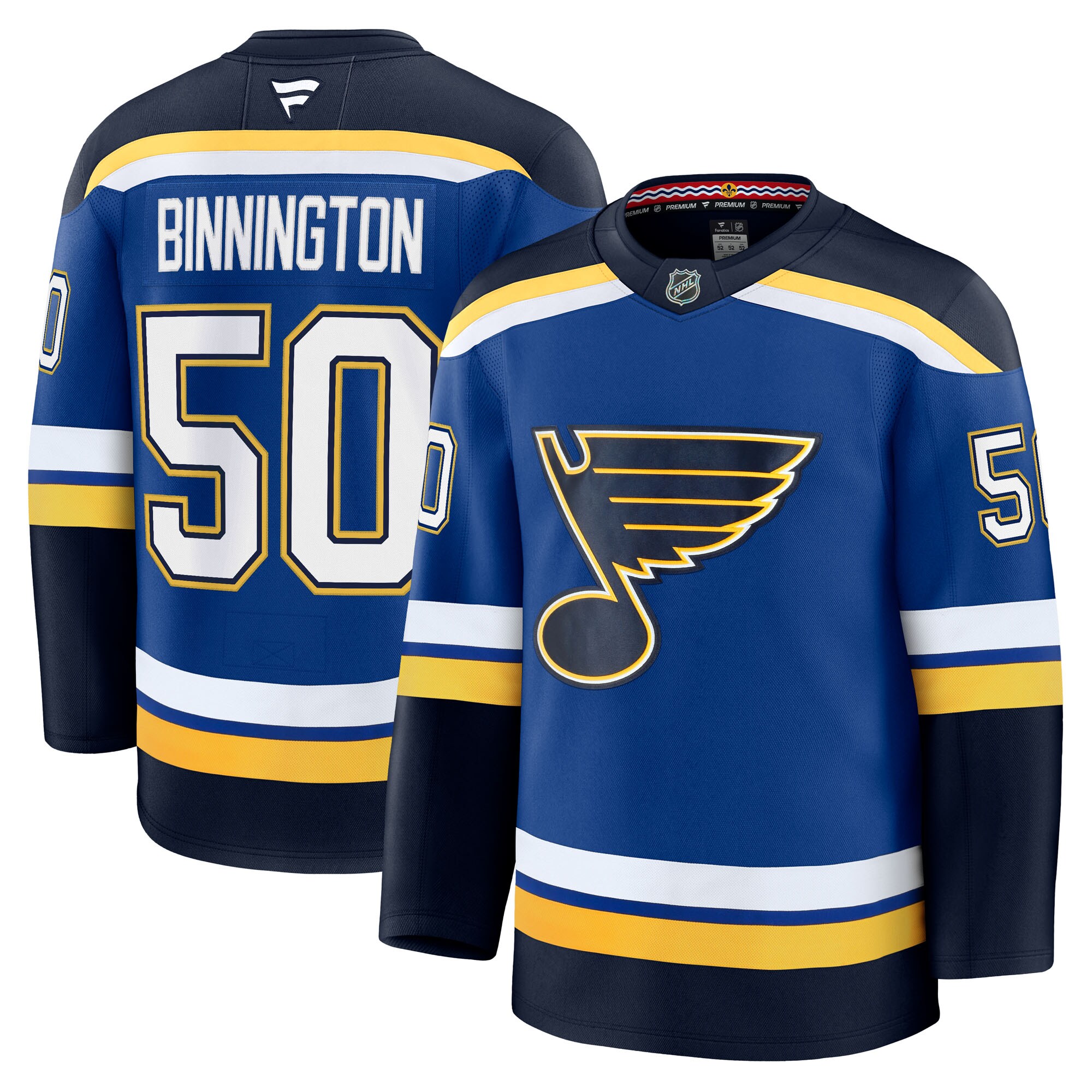 men8217s fanatics jordan binnington blue st. louis blues home premium jersey – Toronto Maple Leafs Jerseys and Headwear Collection