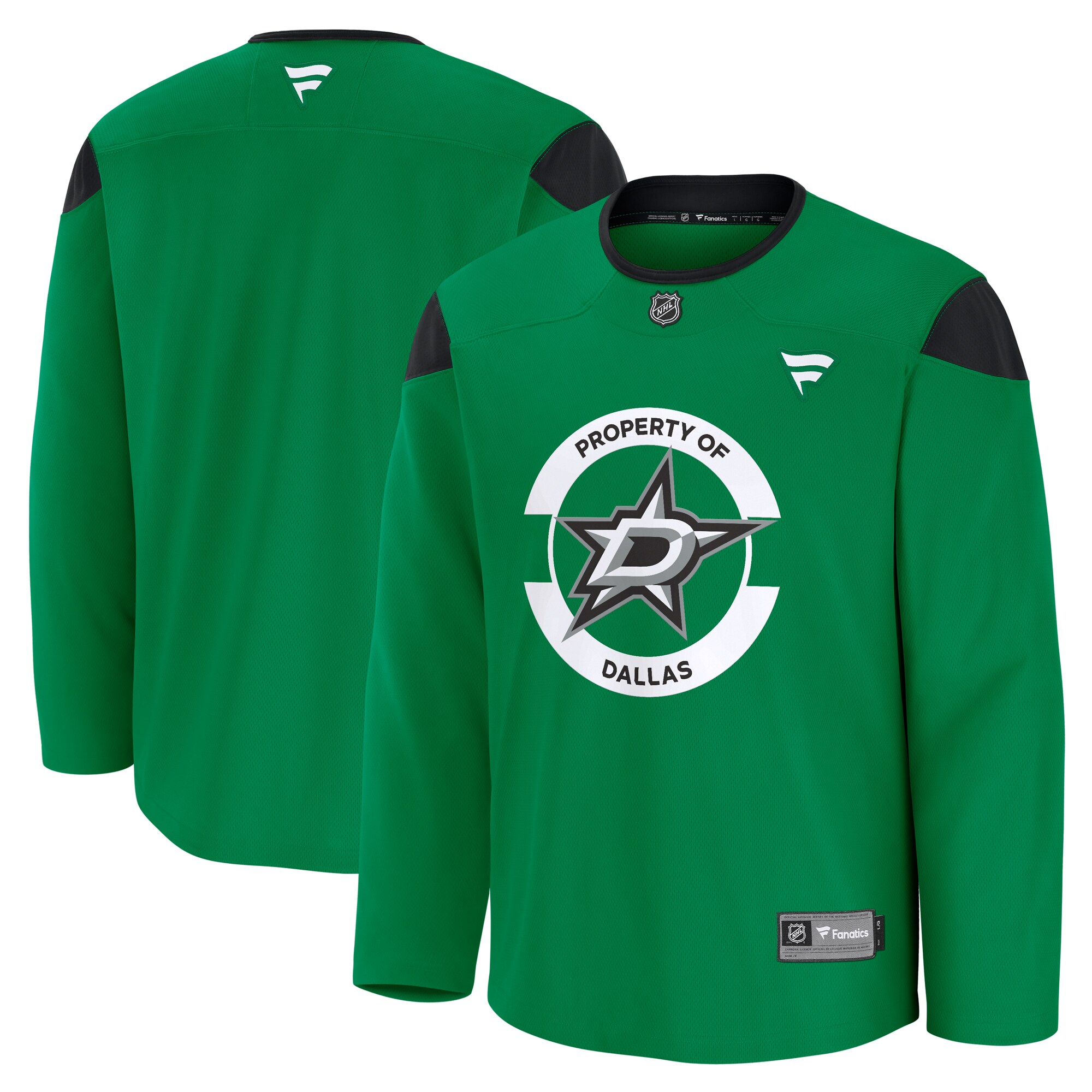 men8217s fanatics kelly green dallas stars team practice jersey – Toronto Maple Leafs Jerseys and Headwear Collection