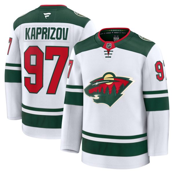 men8217s fanatics kirill kaprizov white minnesota wild away premium jersey – Toronto Maple Leafs Jerseys and Headwear Collection