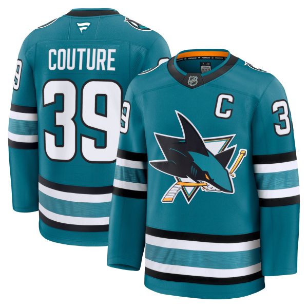 men8217s fanatics logan couture teal san jose sharks home premium jersey – Toronto Maple Leafs Jerseys and Headwear Collection