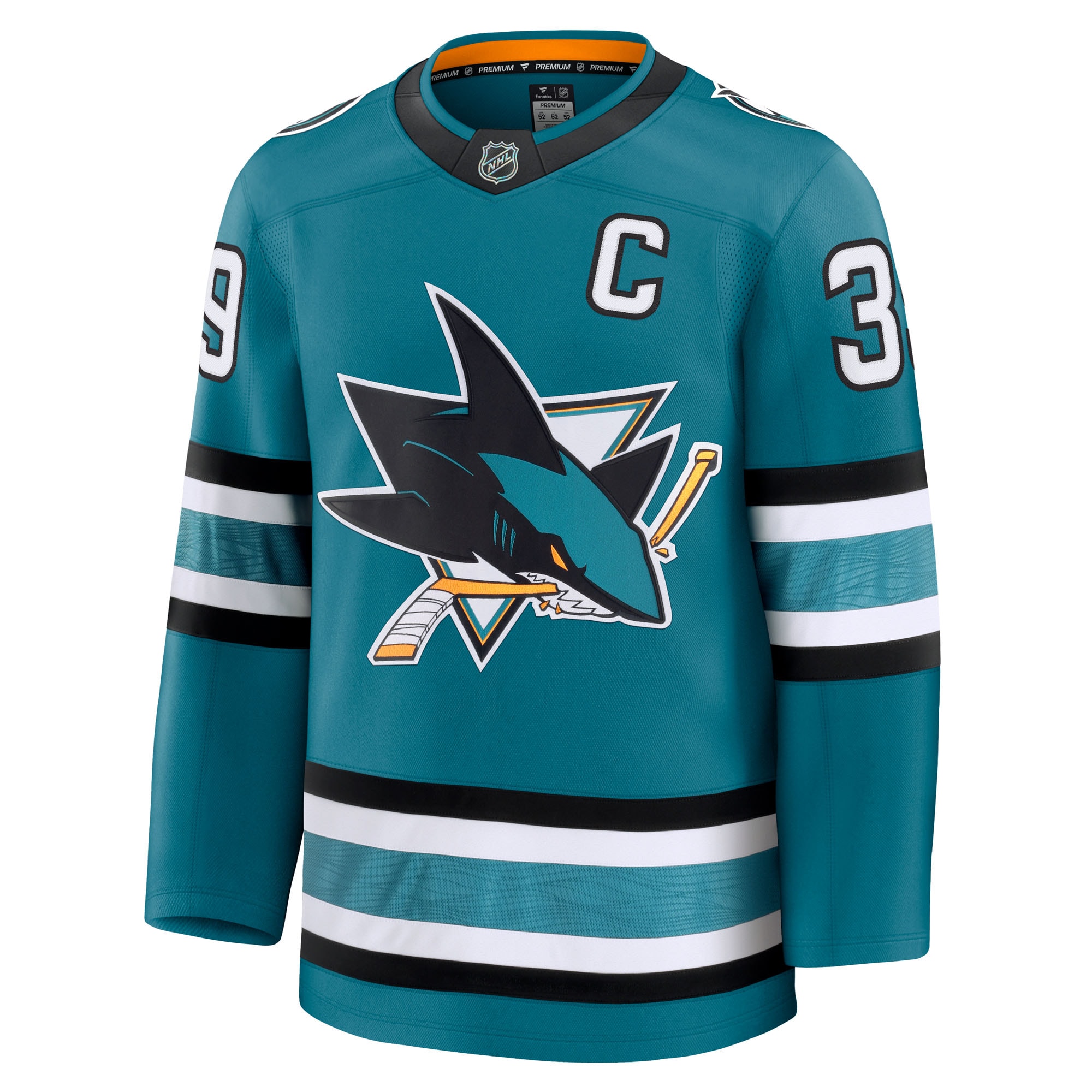 men8217s fanatics logan couture teal san jose sharks home premium jersey – Toronto Maple Leafs Jerseys and Headwear Collection