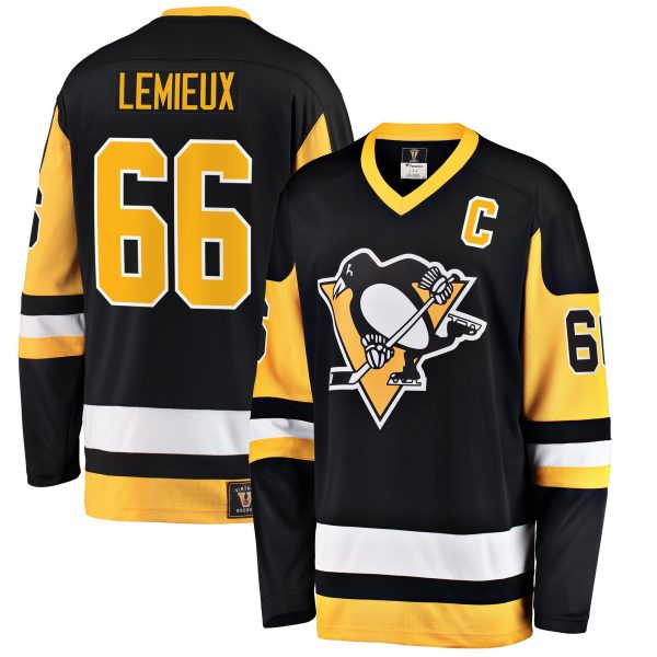 men8217s fanatics mario lemieux black pittsburgh penguins premier breakaway retired player jersey – Toronto Maple Leafs Jerseys and Headwear Collection