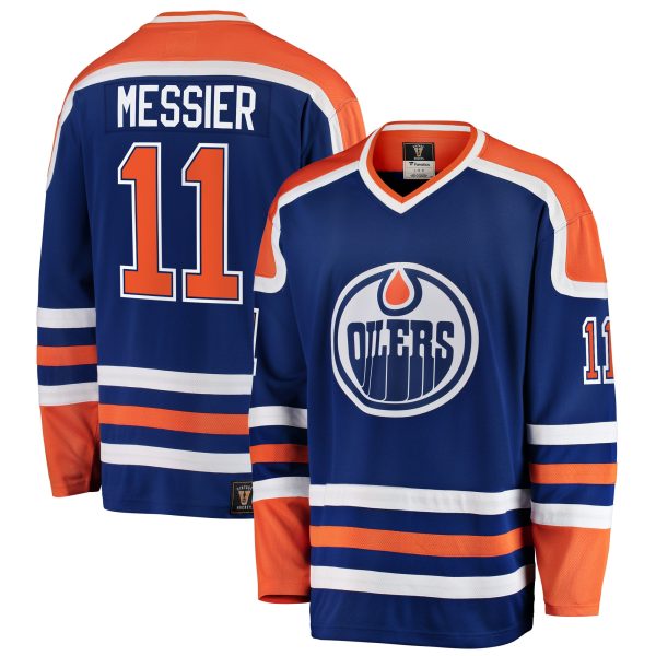 men8217s fanatics mark messier blue edmonton oilers premier breakaway retired player jersey – Toronto Maple Leafs Jerseys and Headwear Collection