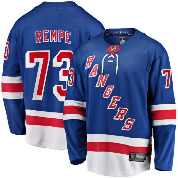 men8217s fanatics matt rempe blue new york rangers home breakaway jersey – Toronto Maple Leafs Jerseys and Headwear Collection