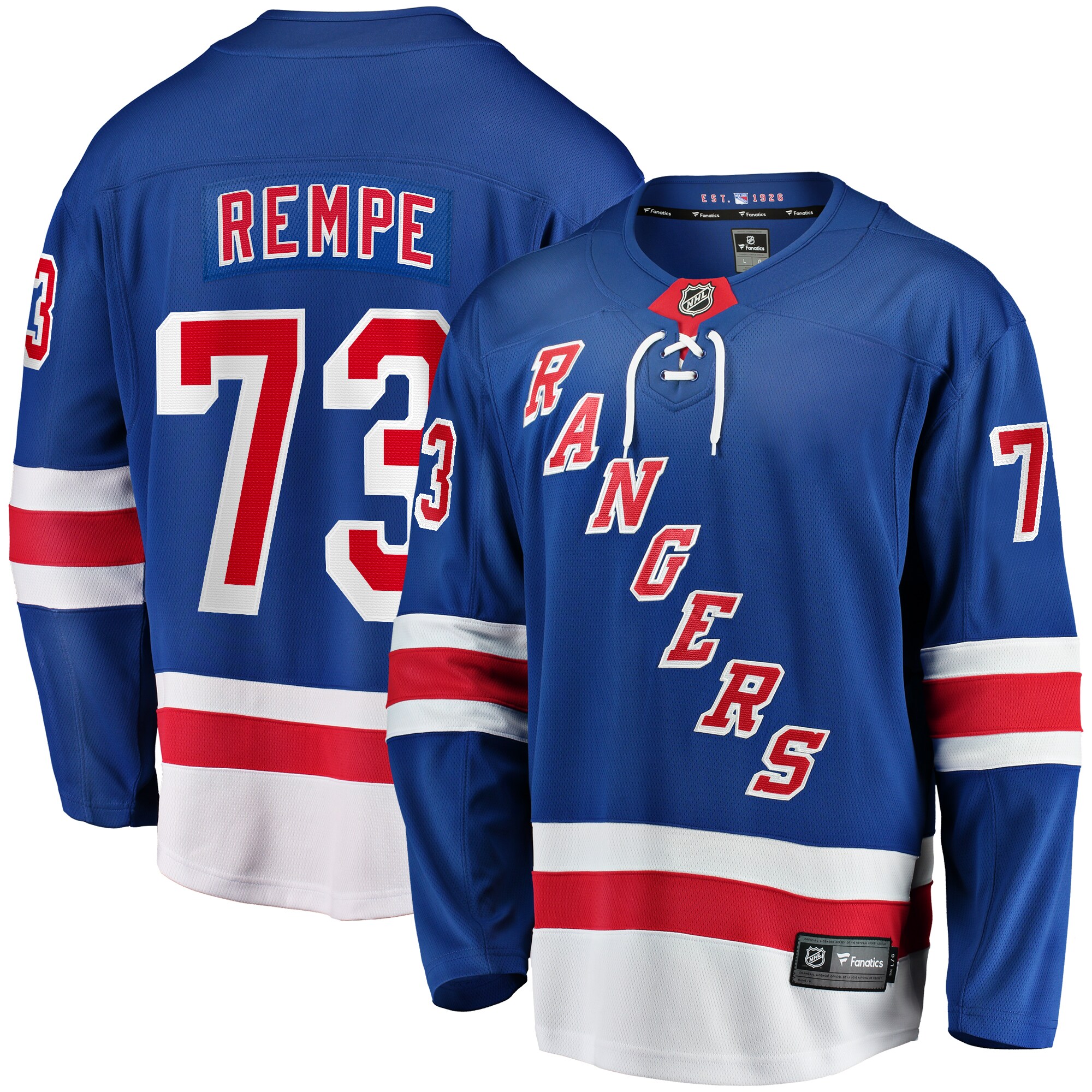 men8217s fanatics matt rempe blue new york rangers home breakaway jersey – Toronto Maple Leafs Jerseys and Headwear Collection