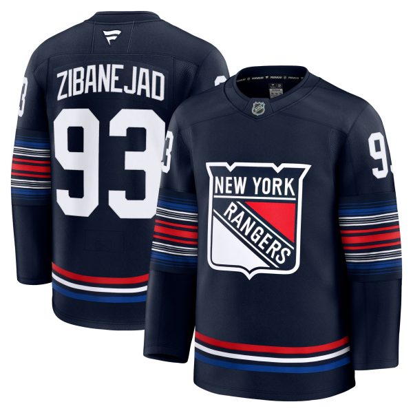 men8217s fanatics mika zibanejad navy new york rangers alternate premium jersey – Toronto Maple Leafs Jerseys and Headwear Collection