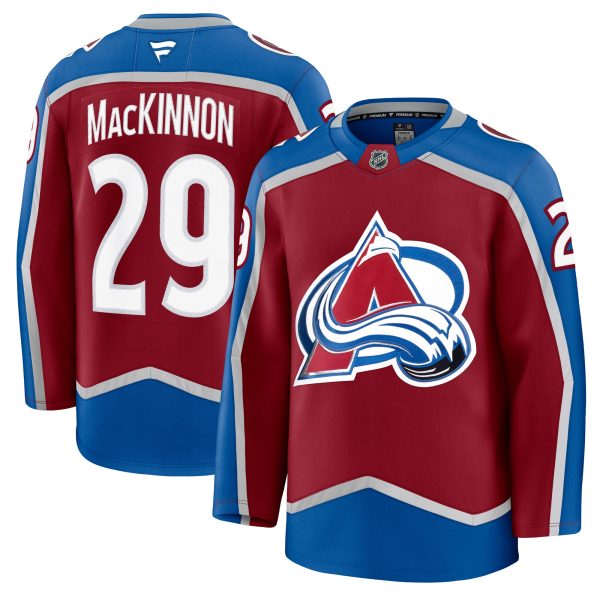 men8217s fanatics nathan mackinnon burgundy colorado avalanche home premium jersey – Toronto Maple Leafs Jerseys and Headwear Collection