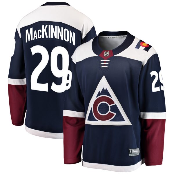 men8217s fanatics nathan mackinnon navy colorado avalanche alternate breakaway player jersey – Toronto Maple Leafs Jerseys and Headwear Collection