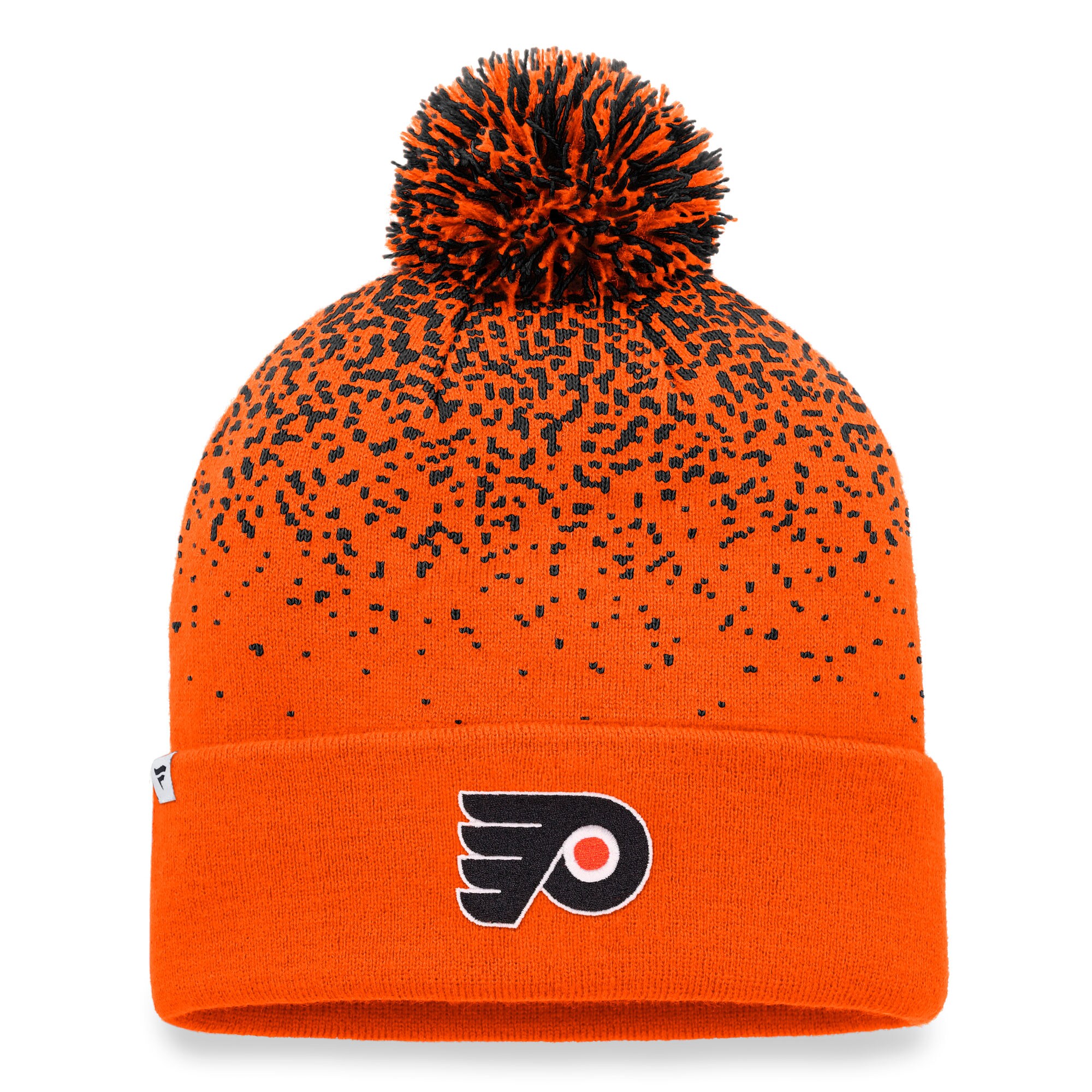 men8217s fanatics orange philadelphia flyers iconic gradient cuffed knit hat with pom – Toronto Maple Leafs Jerseys and Headwear Collection