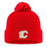 men8217s fanatics red calgary flames core primary logo cuffed knit hat with pom – Toronto Maple Leafs Jerseys and Headwear Collection