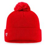 men8217s fanatics red calgary flames core primary logo cuffed knit hat with pom – Toronto Maple Leafs Jerseys and Headwear Collection