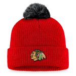 men8217s fanatics red chicago blackhawks team cuffed knit hat with pom – Toronto Maple Leafs Jerseys and Headwear Collection