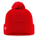 men8217s fanatics red new jersey devils core primary logo cuffed knit hat with pom – Toronto Maple Leafs Jerseys and Headwear Collection