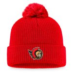 men8217s fanatics red ottawa senators core primary logo cuffed knit hat with pom – Toronto Maple Leafs Jerseys and Headwear Collection