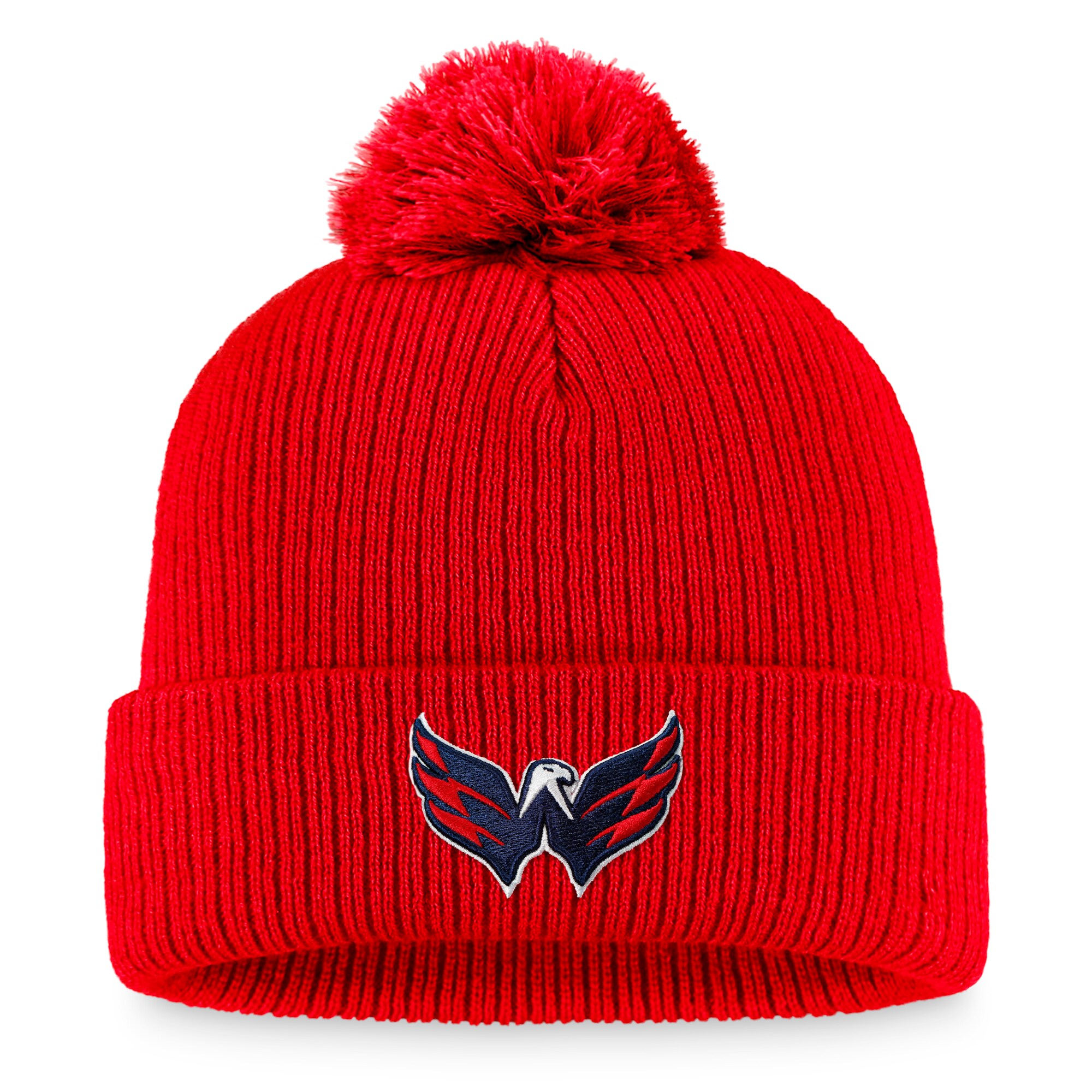 men8217s fanatics red washington capitals core primary logo cuffed knit hat with pom – Toronto Maple Leafs Jerseys and Headwear Collection