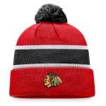 men8217s fanatics redblack chicago blackhawks breakaway cuffed knit hat with pom – Toronto Maple Leafs Jerseys and Headwear Collection