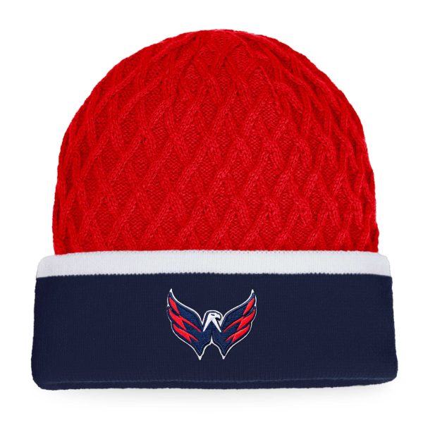 men8217s fanatics rednavy washington capitals iconic striped cuffed knit hat – Toronto Maple Leafs Jerseys and Headwear Collection