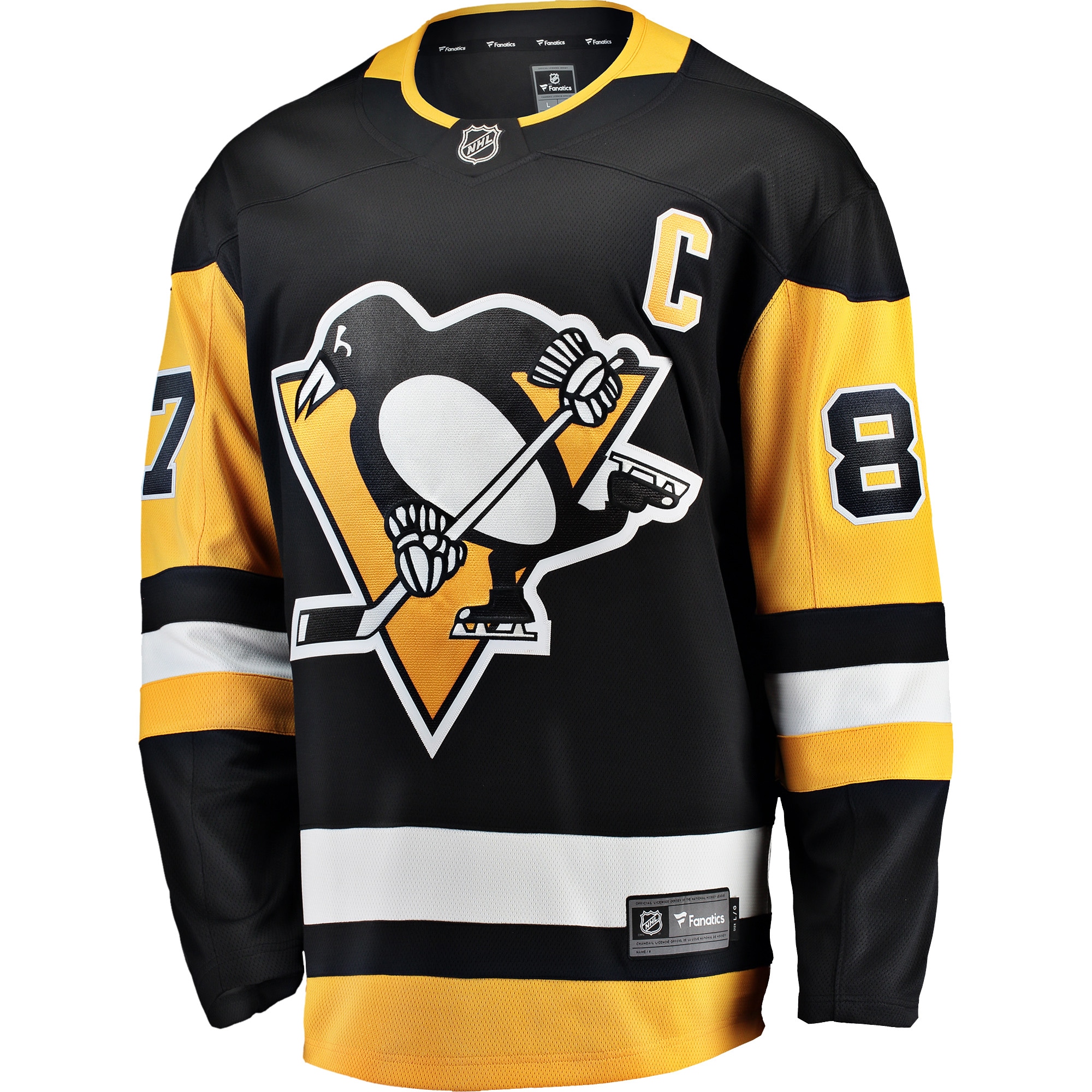 men8217s fanatics sidney crosby black pittsburgh penguins captain patch home breakaway jersey – Toronto Maple Leafs Jerseys and Headwear Collection