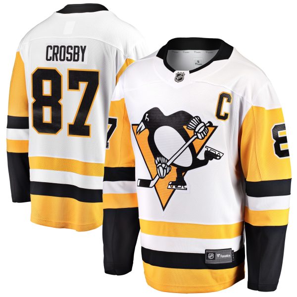 men8217s fanatics sidney crosby white pittsburgh penguins captain away premier breakaway player jersey – Toronto Maple Leafs Jerseys and Headwear Collection