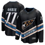 men8217s fanatics tj oshie black washington capitals alternate 50th anniversary premier breakaway player jersey – Toronto Maple Leafs Jerseys and Headwear Collection