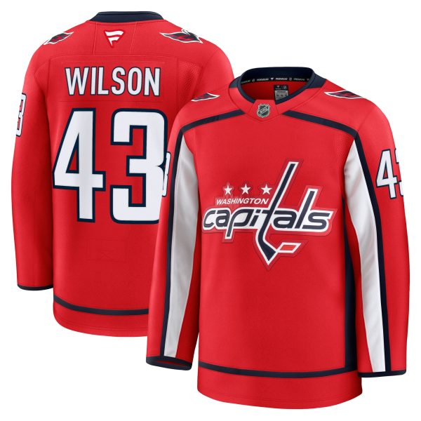 men8217s fanatics tom wilson red washington capitals home premium jersey – Toronto Maple Leafs Jerseys and Headwear Collection