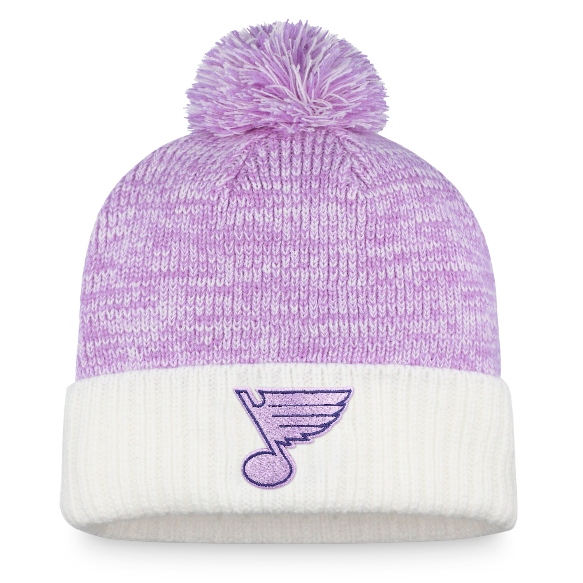 men8217s fanatics whitepurple st. louis blues 2022 hockey fights cancer authentic pro cuffed knit hat with pom – Toronto Maple Leafs Jerseys and Headwear Collection