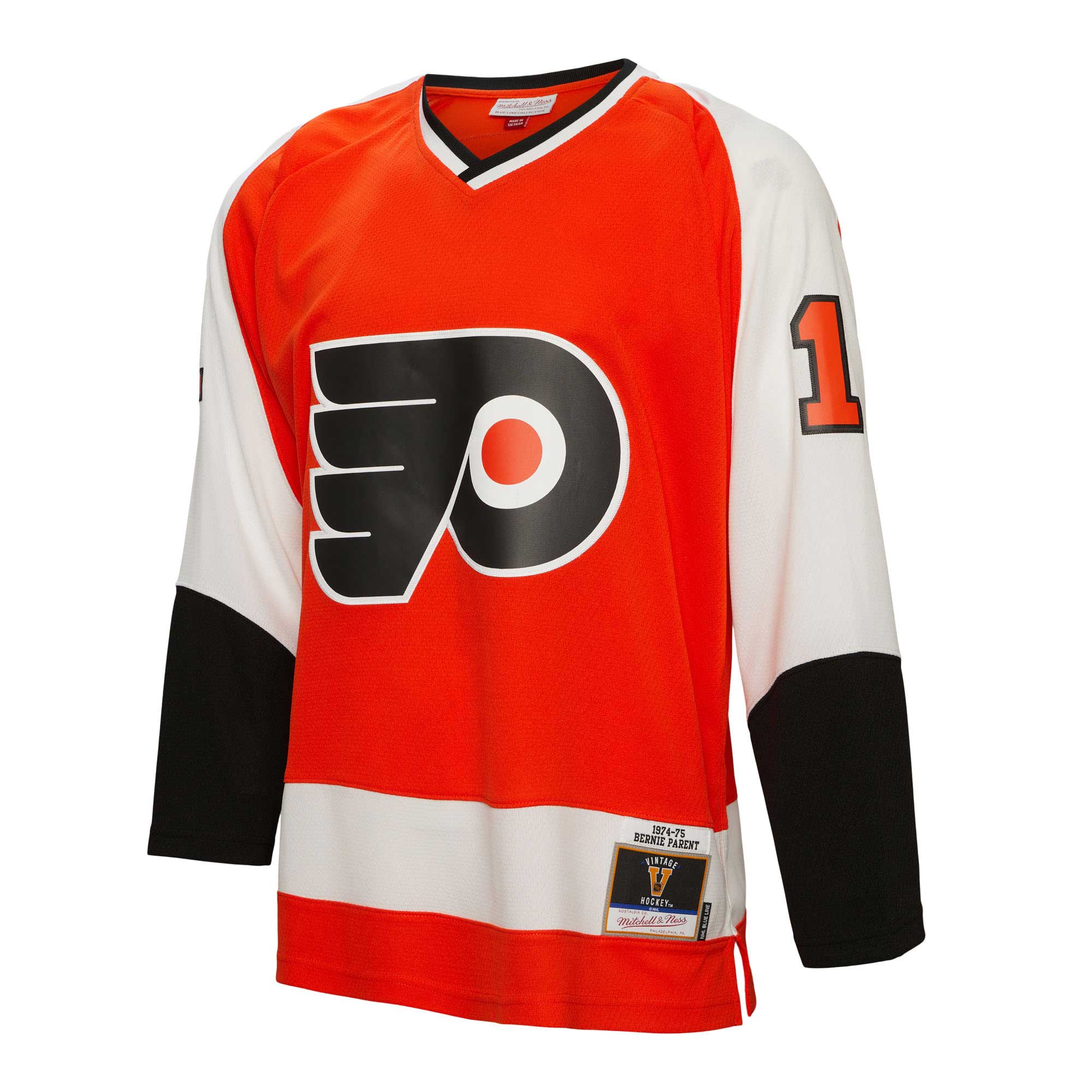 men8217s mitchell amp ness bernie parent orange philadelphia flyers 197475 blue line player jersey – Toronto Maple Leafs Jerseys and Headwear Collection