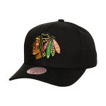 men8217s mitchell amp ness black chicago blackhawks team ground pro adjustable hat – Toronto Maple Leafs Jerseys and Headwear Collection
