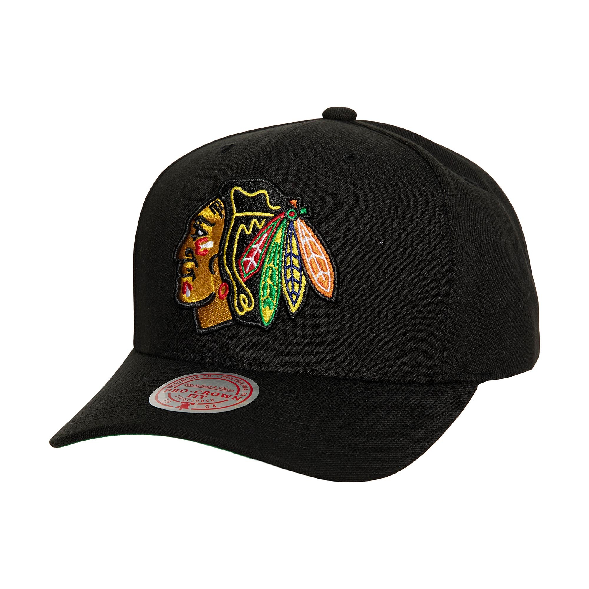men8217s mitchell amp ness black chicago blackhawks team ground pro adjustable hat – Toronto Maple Leafs Jerseys and Headwear Collection