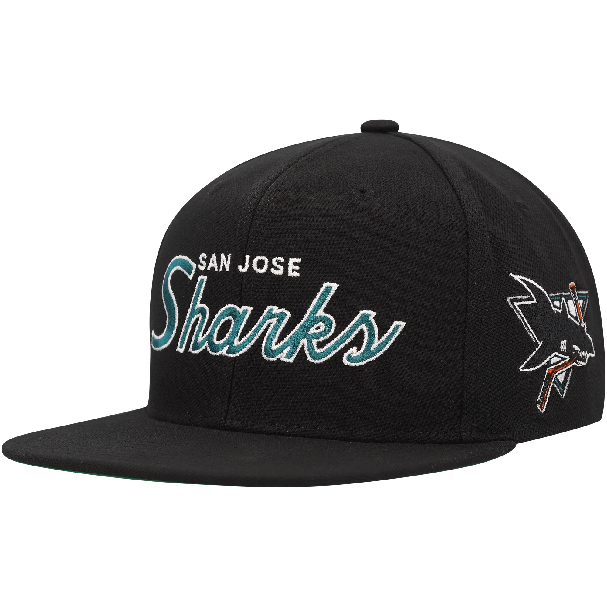 men8217s mitchell amp ness black san jose sharks core team script 2.0 snapback hat – Toronto Maple Leafs Jerseys and Headwear Collection