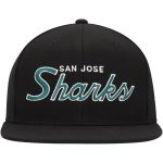men8217s mitchell amp ness black san jose sharks core team script 2.0 snapback hat – Toronto Maple Leafs Jerseys and Headwear Collection