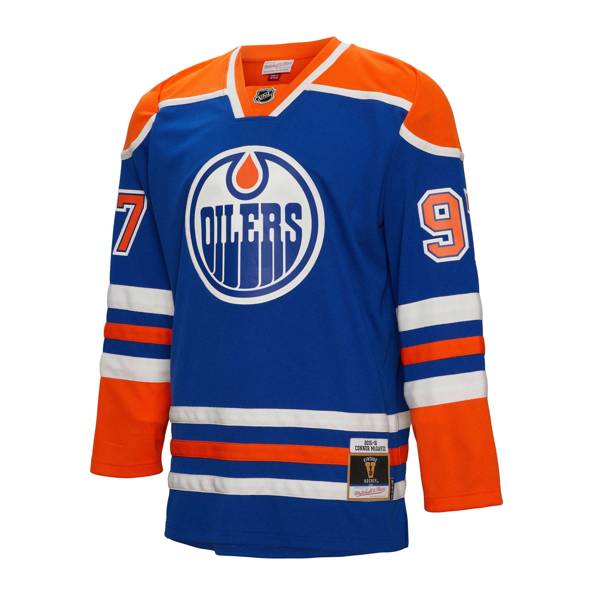 men8217s mitchell amp ness connor mcdavid blue edmonton oilers 201516 blue line player jersey – Toronto Maple Leafs Jerseys and Headwear Collection