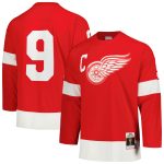men8217s mitchell amp ness gordie howe red detroit red wings captain patch 196061 blue line player jersey – Toronto Maple Leafs Jerseys and Headwear Collection