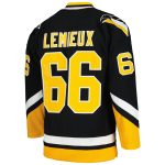 men8217s mitchell amp ness mario lemieux black pittsburgh penguins 199293 blue line player jersey – Toronto Maple Leafs Jerseys and Headwear Collection