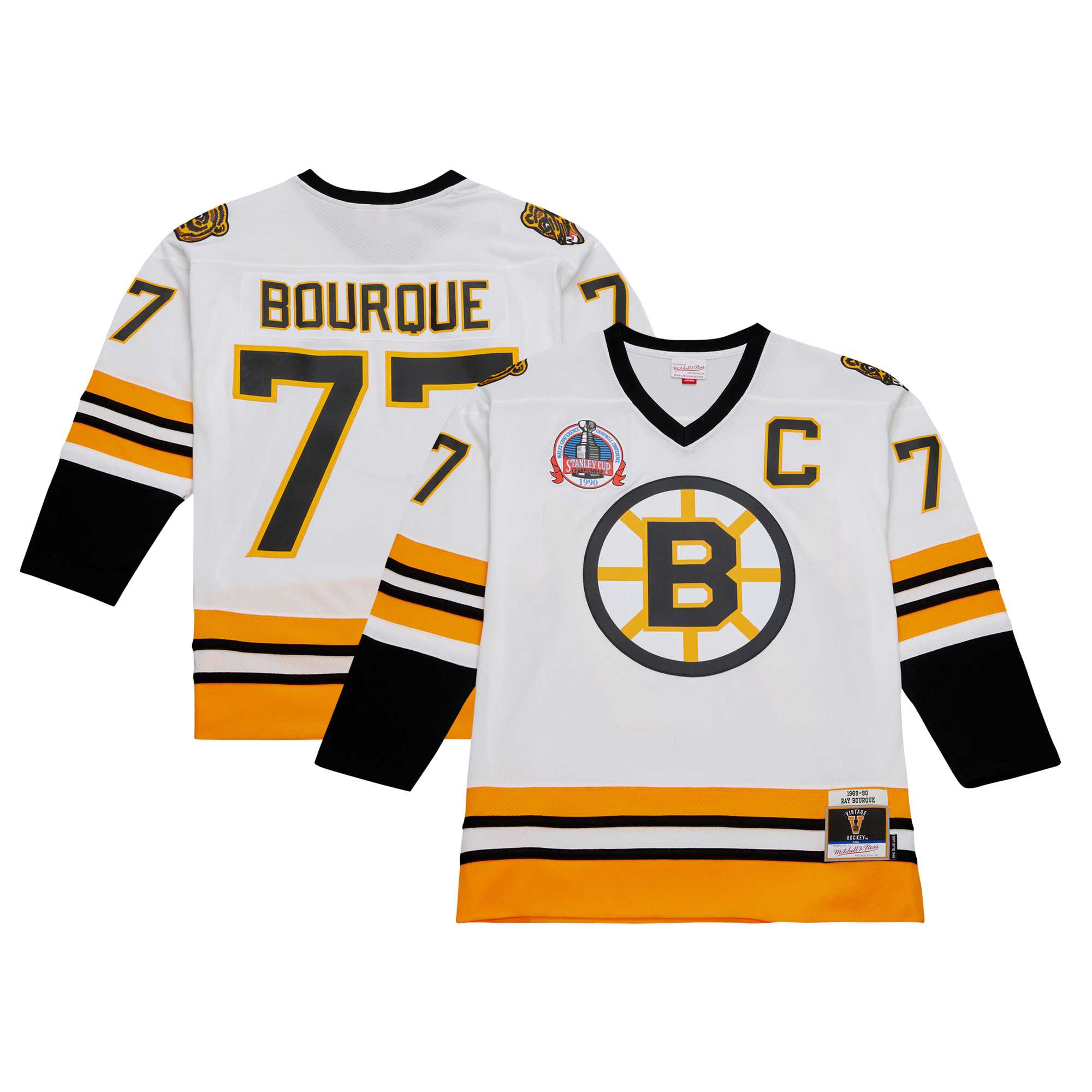 men8217s mitchell amp ness ray bourque white boston bruins captain patch 198990 blue line player jersey – Toronto Maple Leafs Jerseys and Headwear Collection
