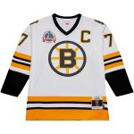 men8217s mitchell amp ness ray bourque white boston bruins captain patch 198990 blue line player jersey – Toronto Maple Leafs Jerseys and Headwear Collection