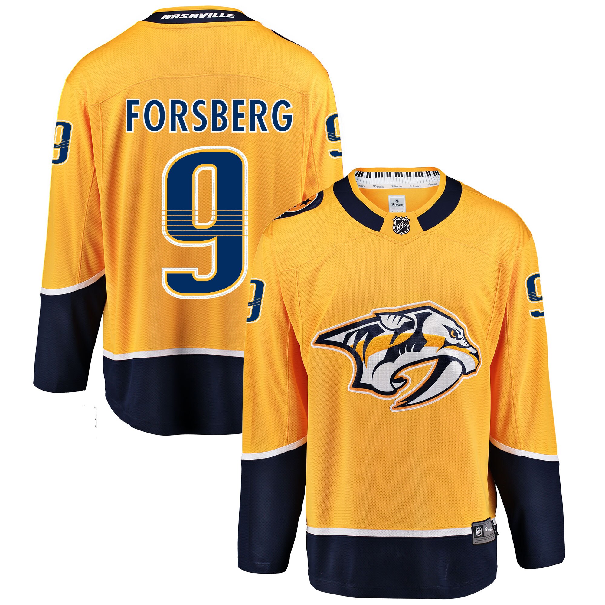 nashville predators fanatics home breakaway jersey – filip forsberg – mens – Toronto Maple Leafs Jerseys and Headwear Collection