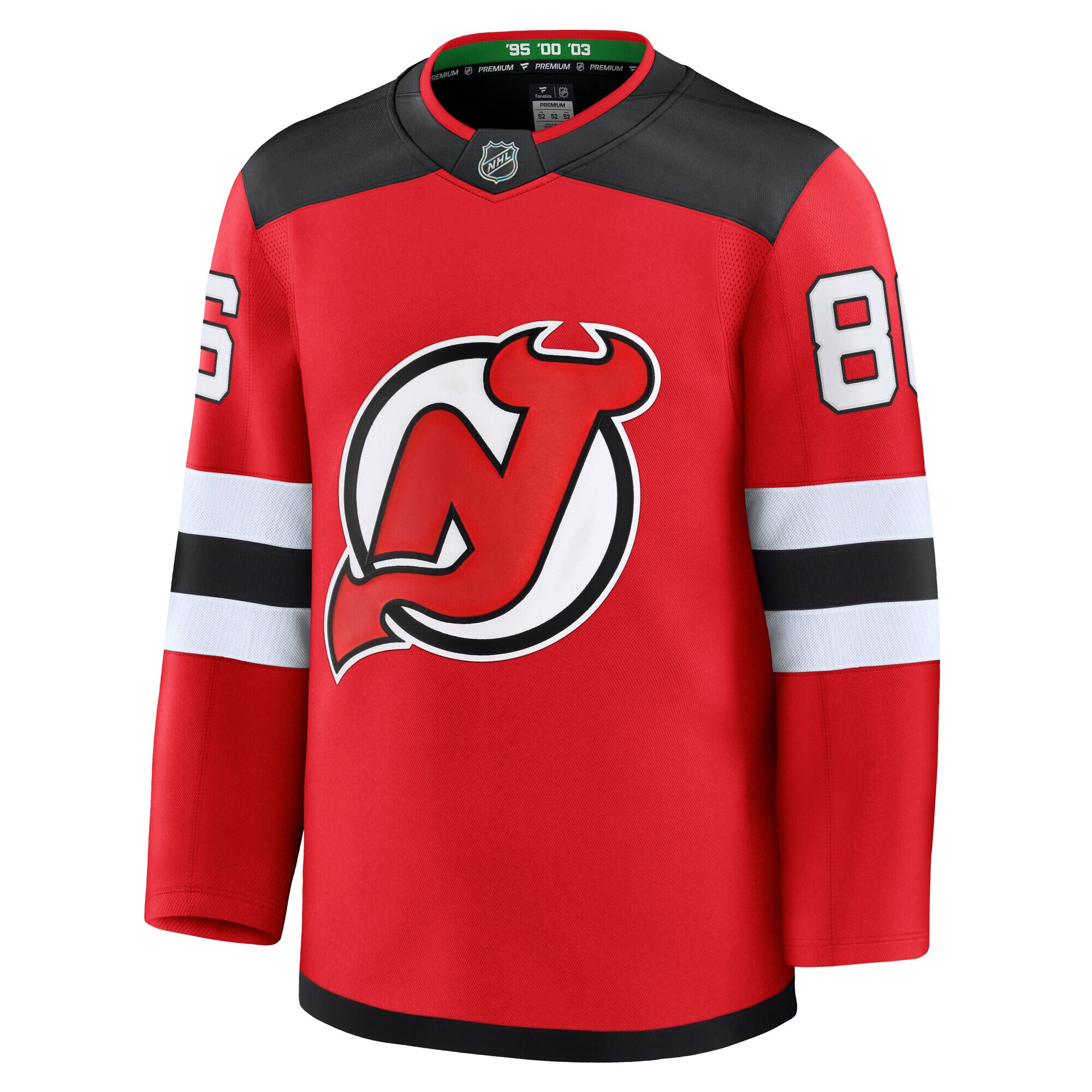 new jersey devils fanatics branded home premium jersey – red – jack hughes – mens – Toronto Maple Leafs Jerseys and Headwear Collection
