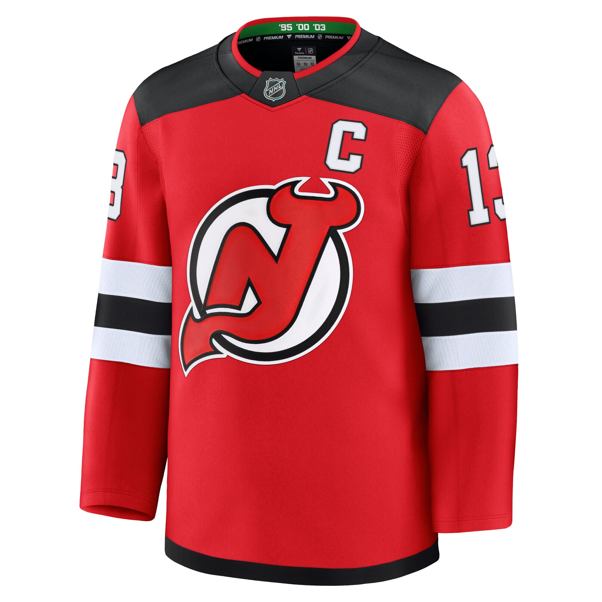 new jersey devils fanatics branded home premium jersey – red – nico hischier – mens – Toronto Maple Leafs Jerseys and Headwear Collection