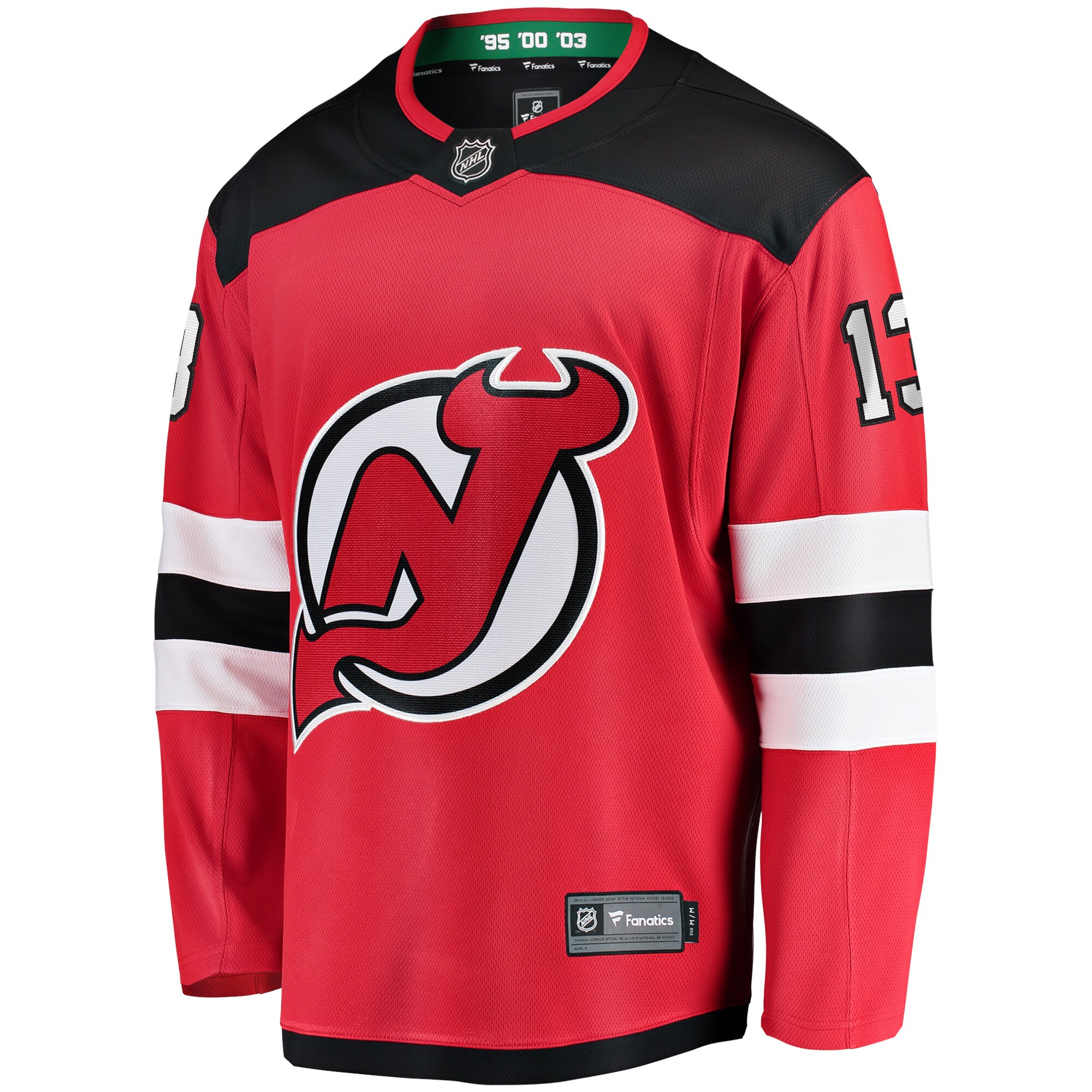 new jersey devils fanatics home breakaway jersey – nico hischier – mens – Toronto Maple Leafs Jerseys and Headwear Collection