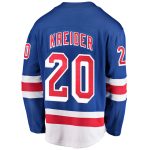 new york rangers fanatics home breakaway jersey – blue – chris kreider – mens – Toronto Maple Leafs Jerseys and Headwear Collection