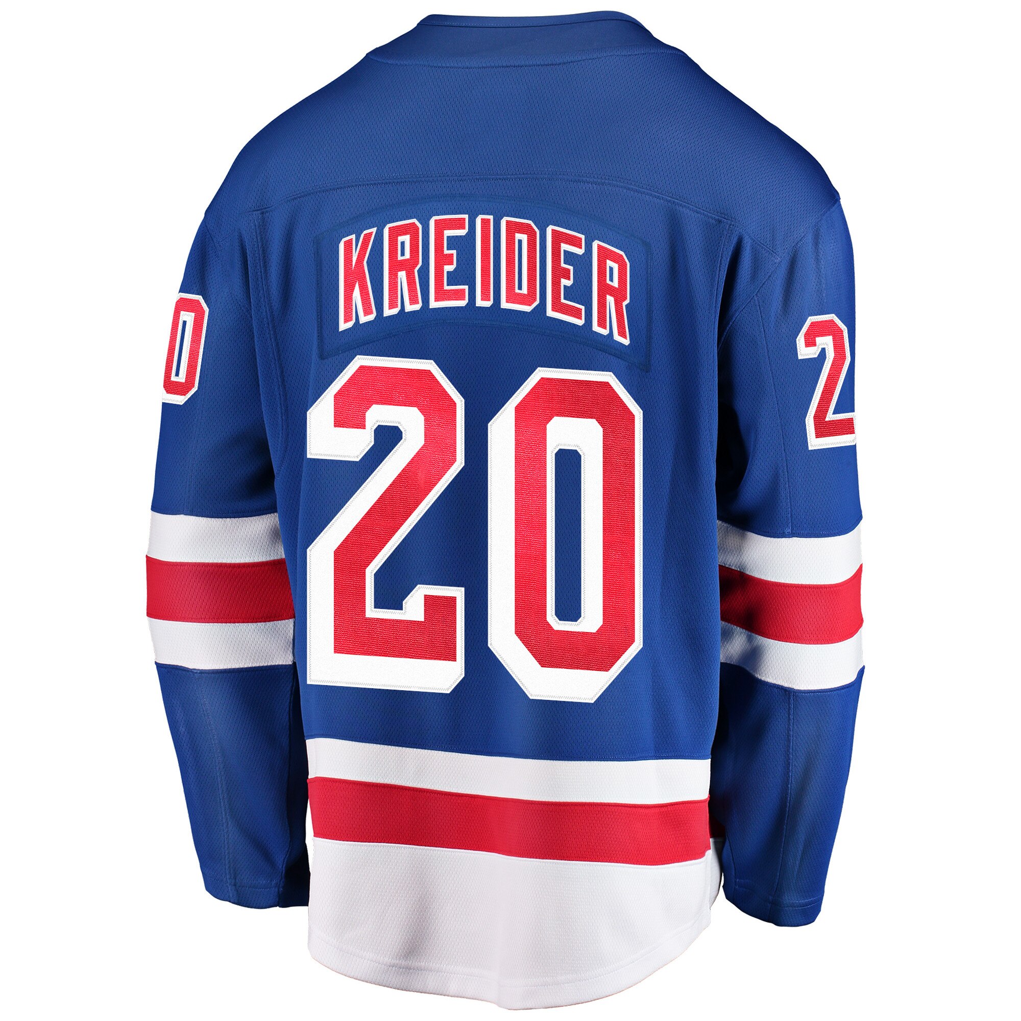 new york rangers fanatics home breakaway jersey – blue – chris kreider – mens – Toronto Maple Leafs Jerseys and Headwear Collection